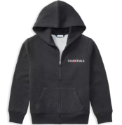 big boys essential logo embroidered fleece hoodie