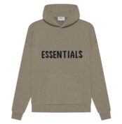 essentials knit hoodie